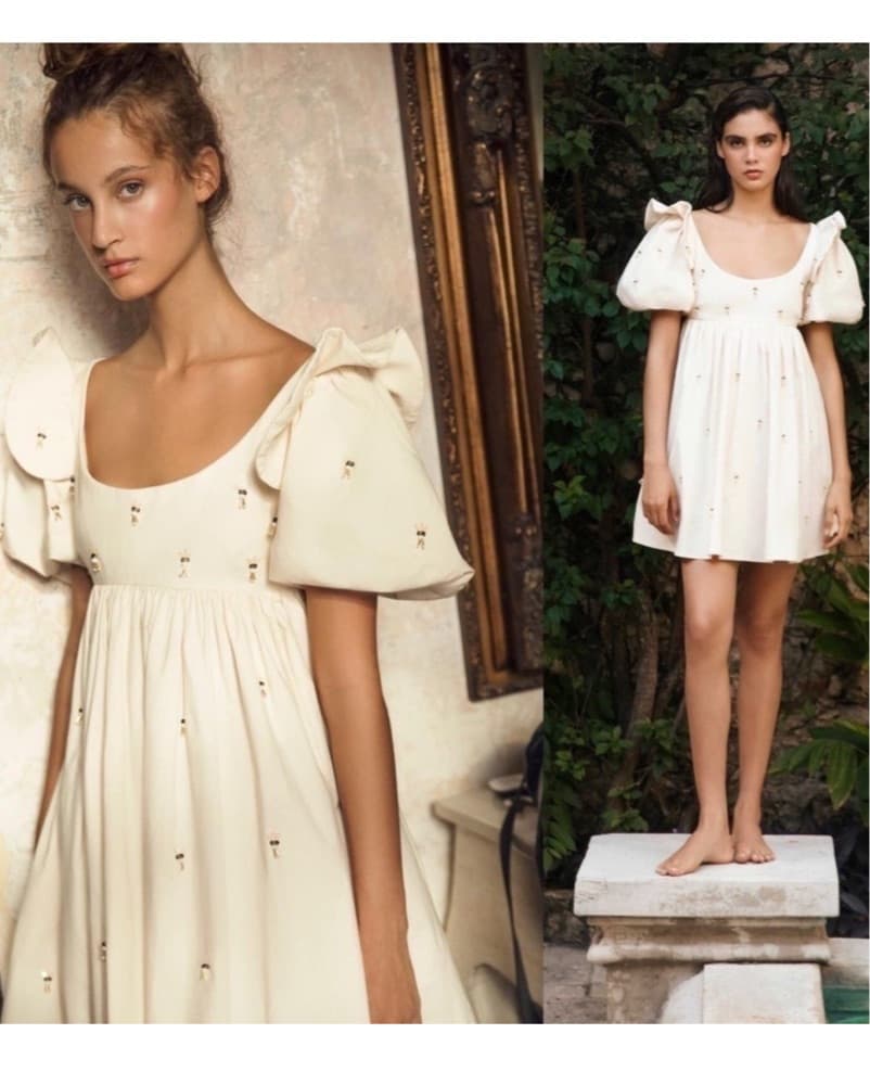 Opala Beaded Babydoll dress Agua by Agua - Image 3