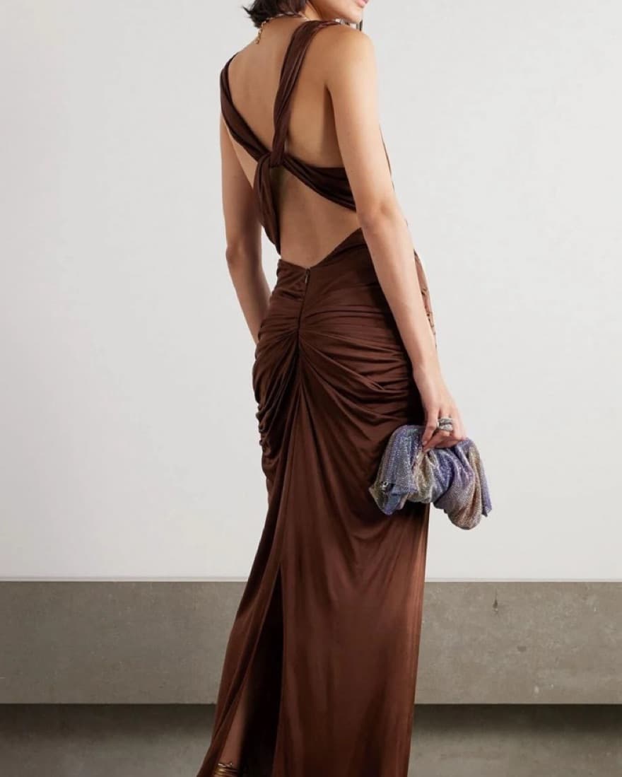 Gauge 81 Brown Gown  - Image 2