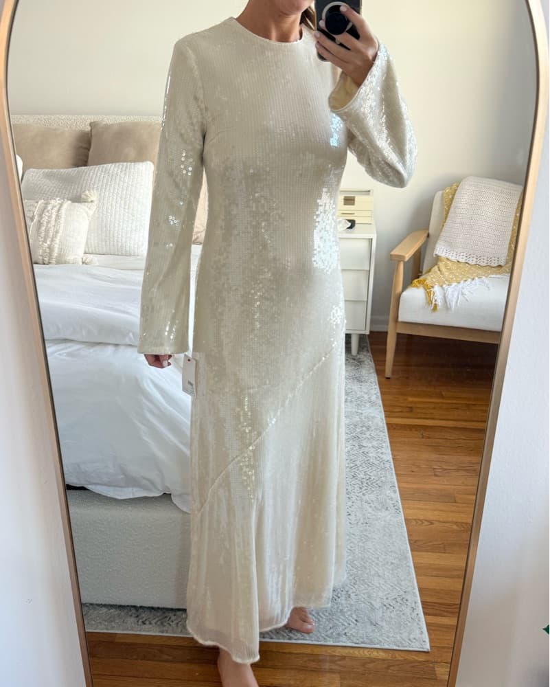 Elegant Sequined Maxi Dress - Image 4