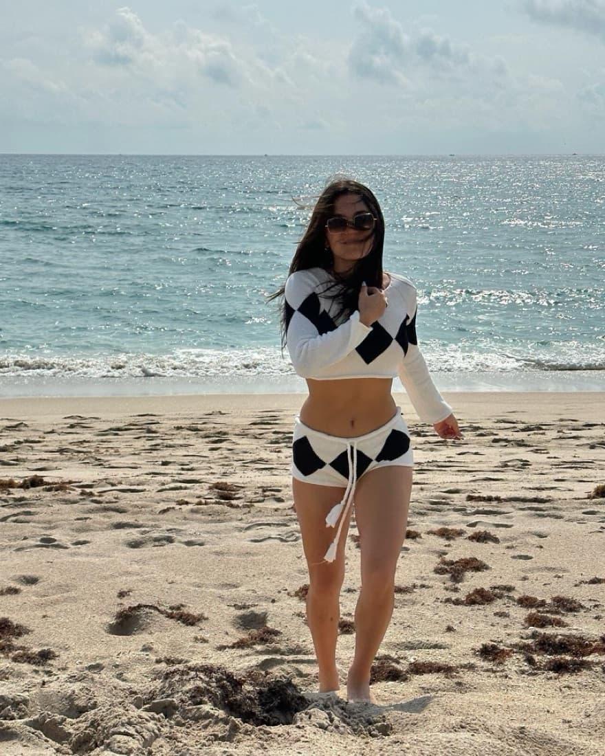 Geometric Beach coverup Set  - Image 3