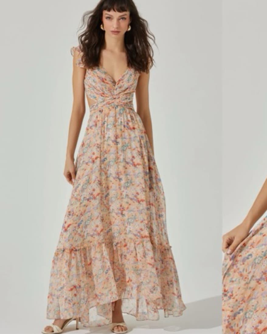 Floral Maxi Dress ASTR the Label Primros - Image 1