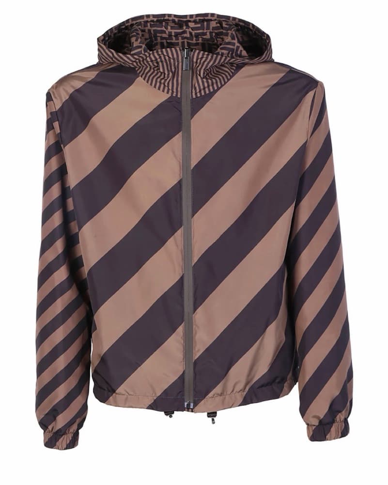Fendi Reversible Hooded Windbreaker - Image 1