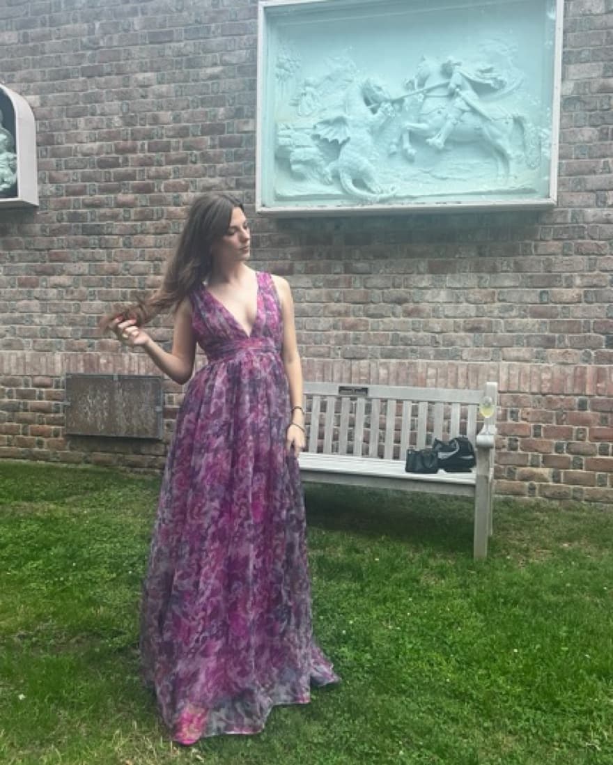 Floral Organza Gown (XS Buy/S Rent) - Image 4