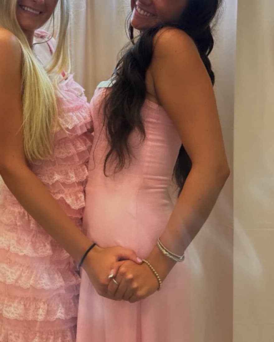 Peppermayo Pink Maxi Dress - Image 2