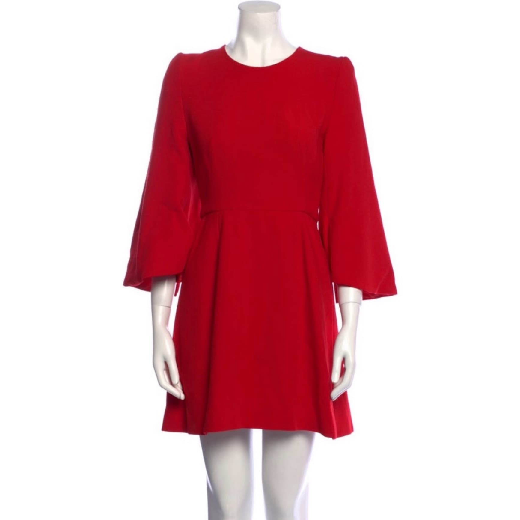 Red Alexander McQueen Mini Dress - Image 1