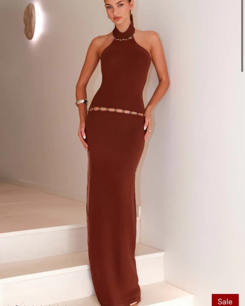Opaline Knit Maxi Dress  - Image 1