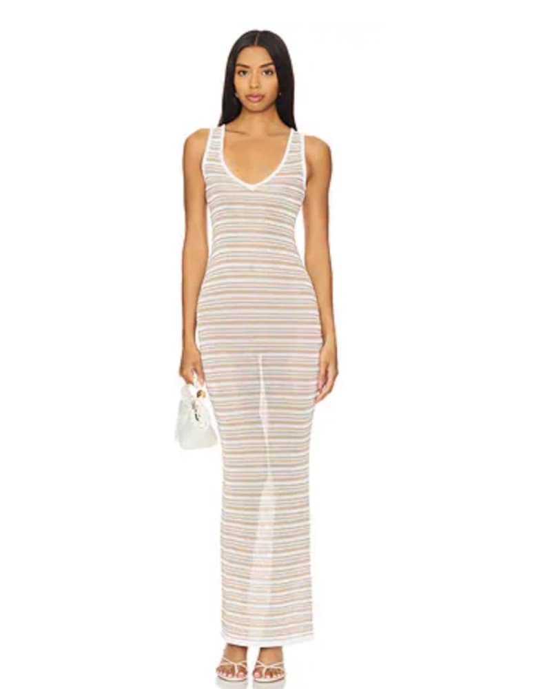 Revolve Striped Maxi Dress - Image 2