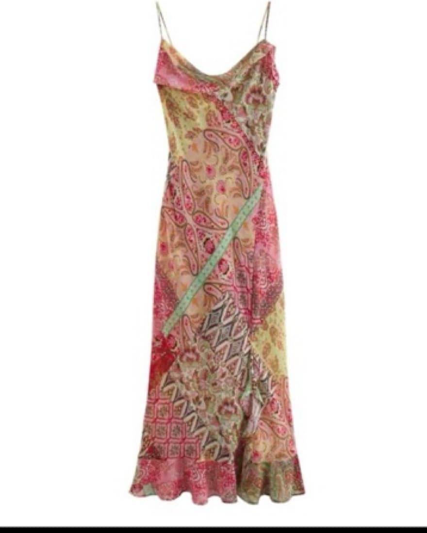 Paisley Pattern Sundress - Image 1