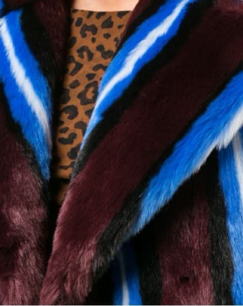 DVF Faux fur Coat - Image 2