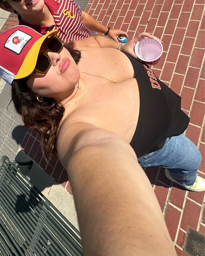 USC Crop Tie Top  - Image 3