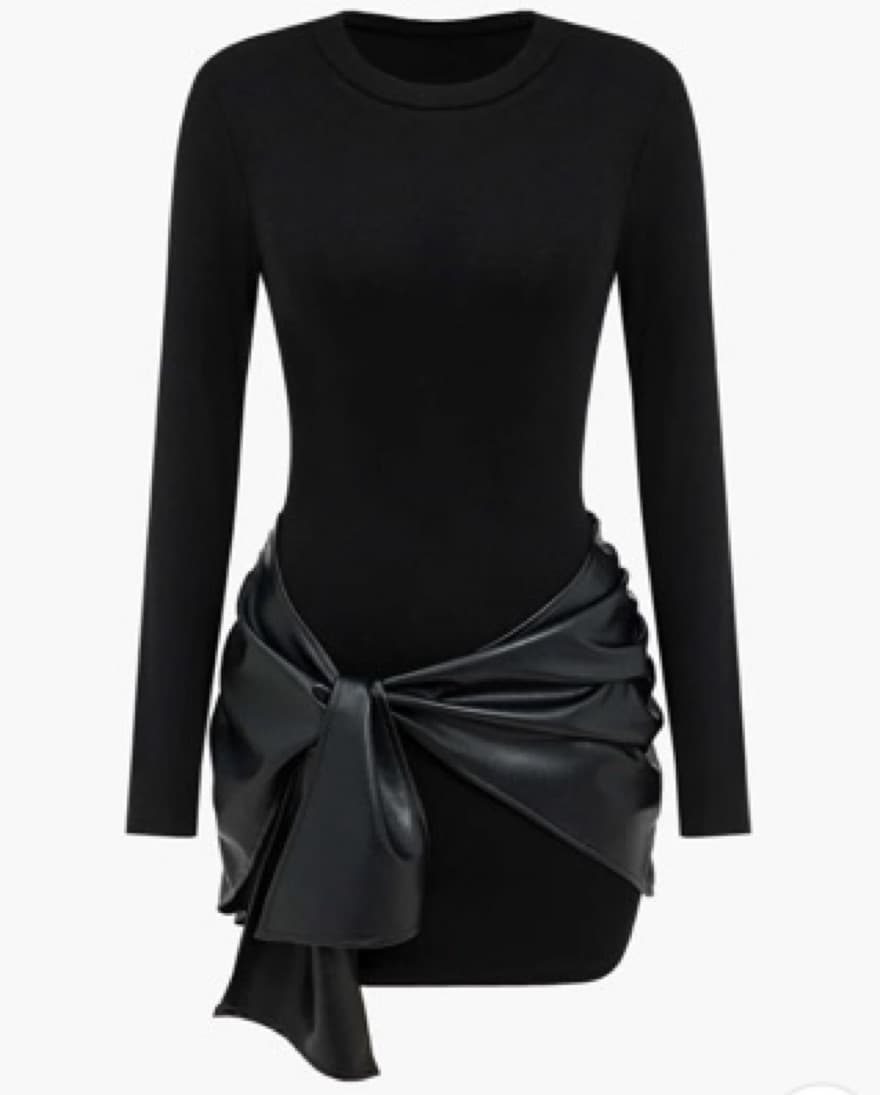 Sleek and Sophisticated Bodycon Dress - Image 1
