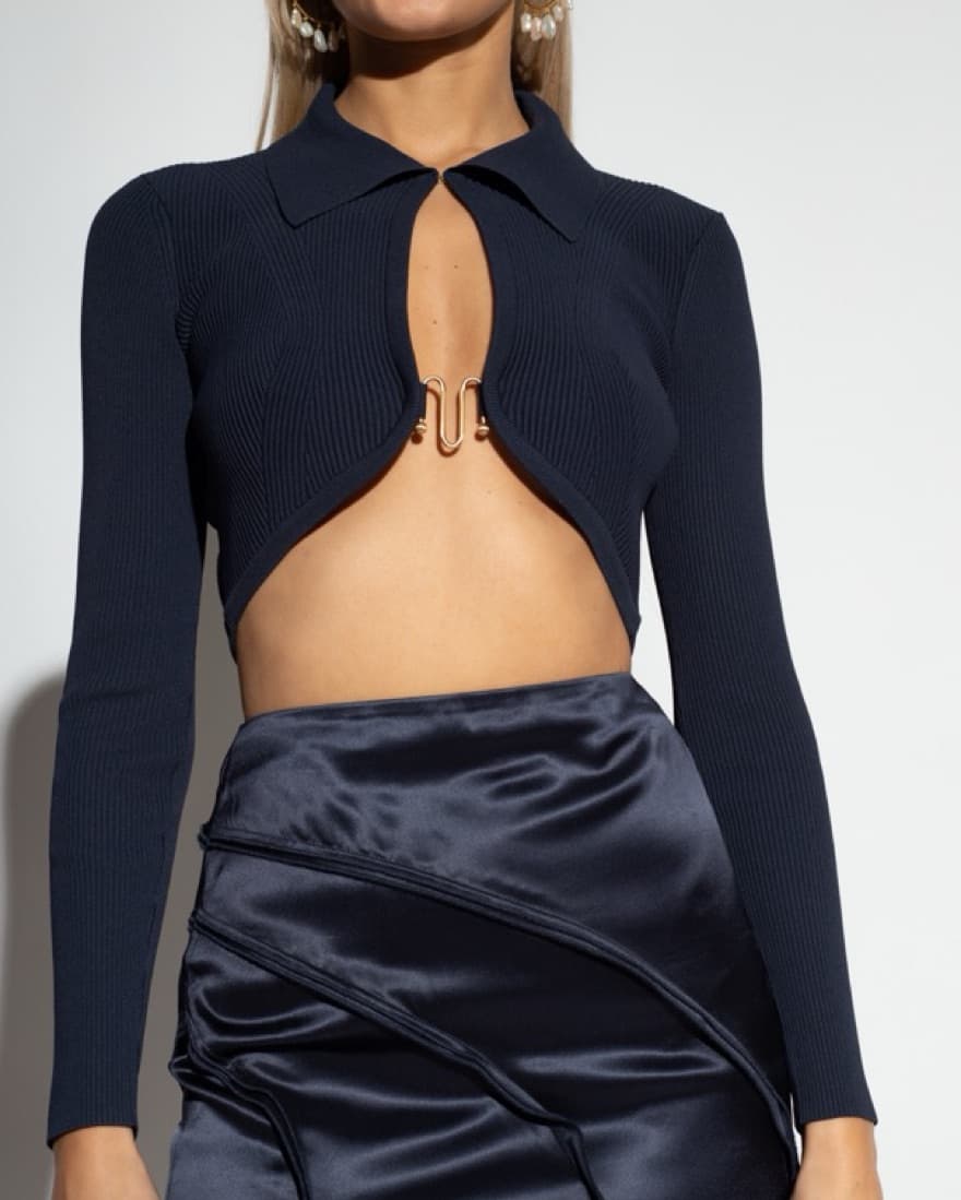 Cult Gaia Viola Knit Top - Image 2