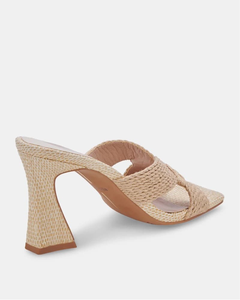 Dolce Vita Raffia Heels - Image 4