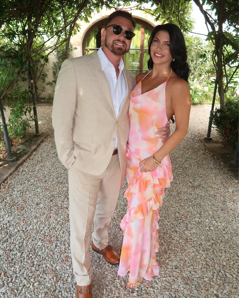 Pink & Orange summer Gown - Image 4