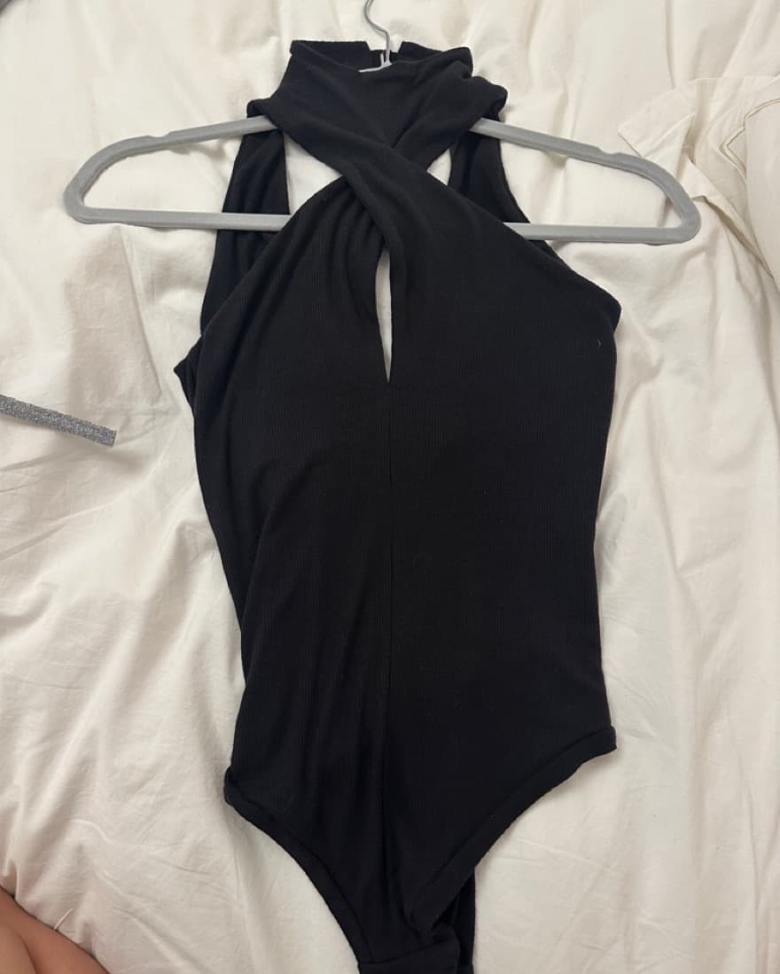 Alix NYC Black Eva Bodysuit - Image 4
