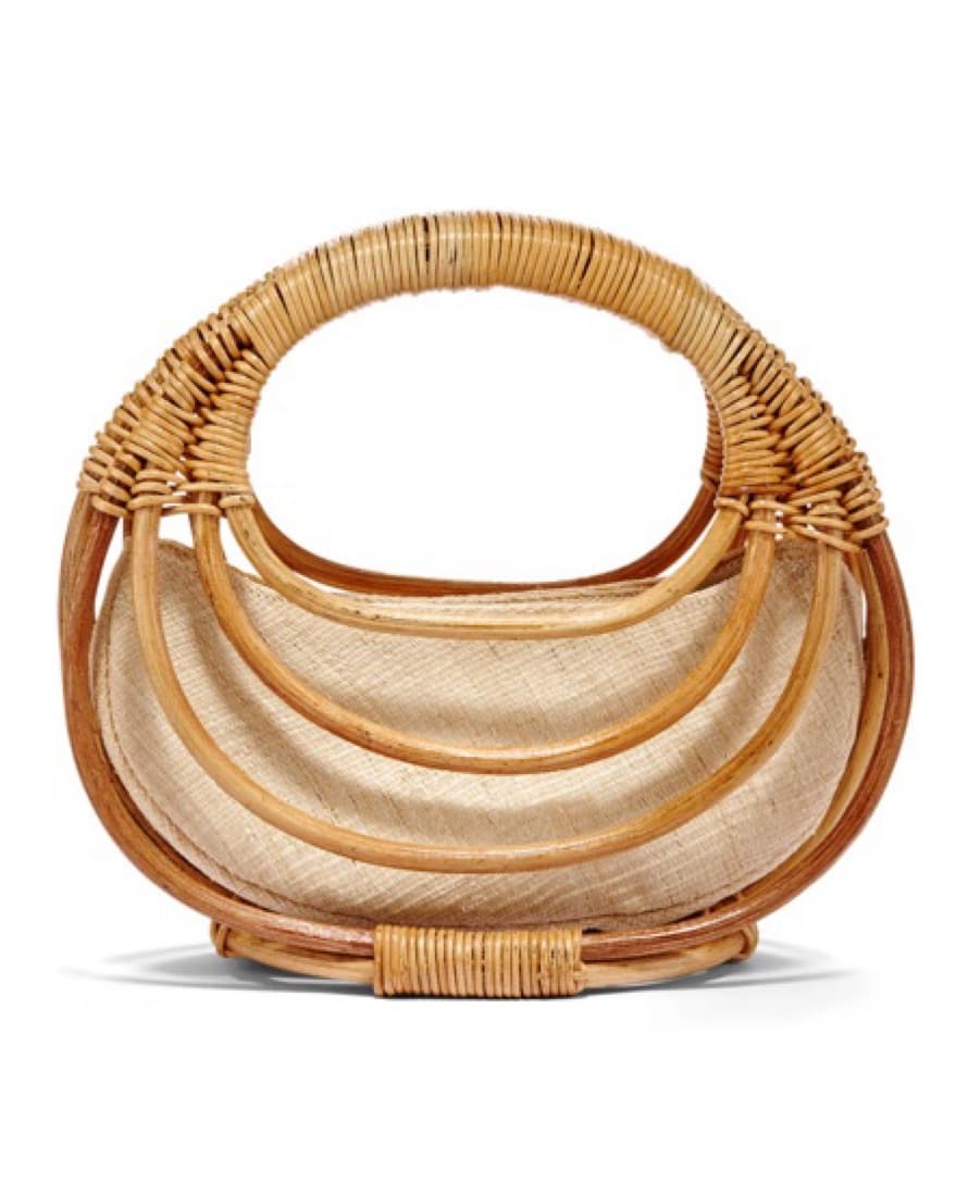 Aranaz Wicker Handbag - Image 1
