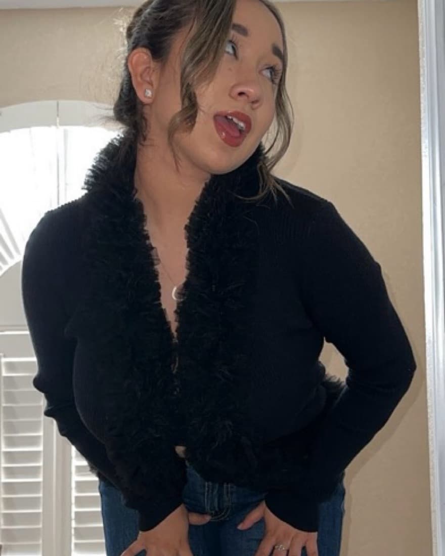 Kate Hewko Ruffle Trim Cardigan - Image 6