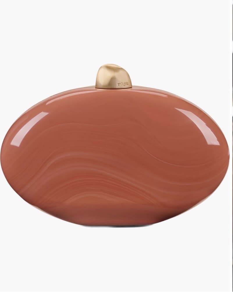 Cult Gaia Eviana Clutch - Corallo - Image 1