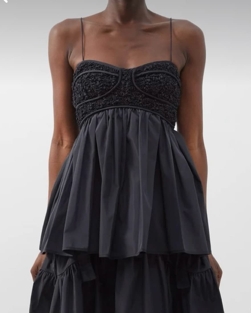 Cecilie Bahnsen Smock Top - Image 1