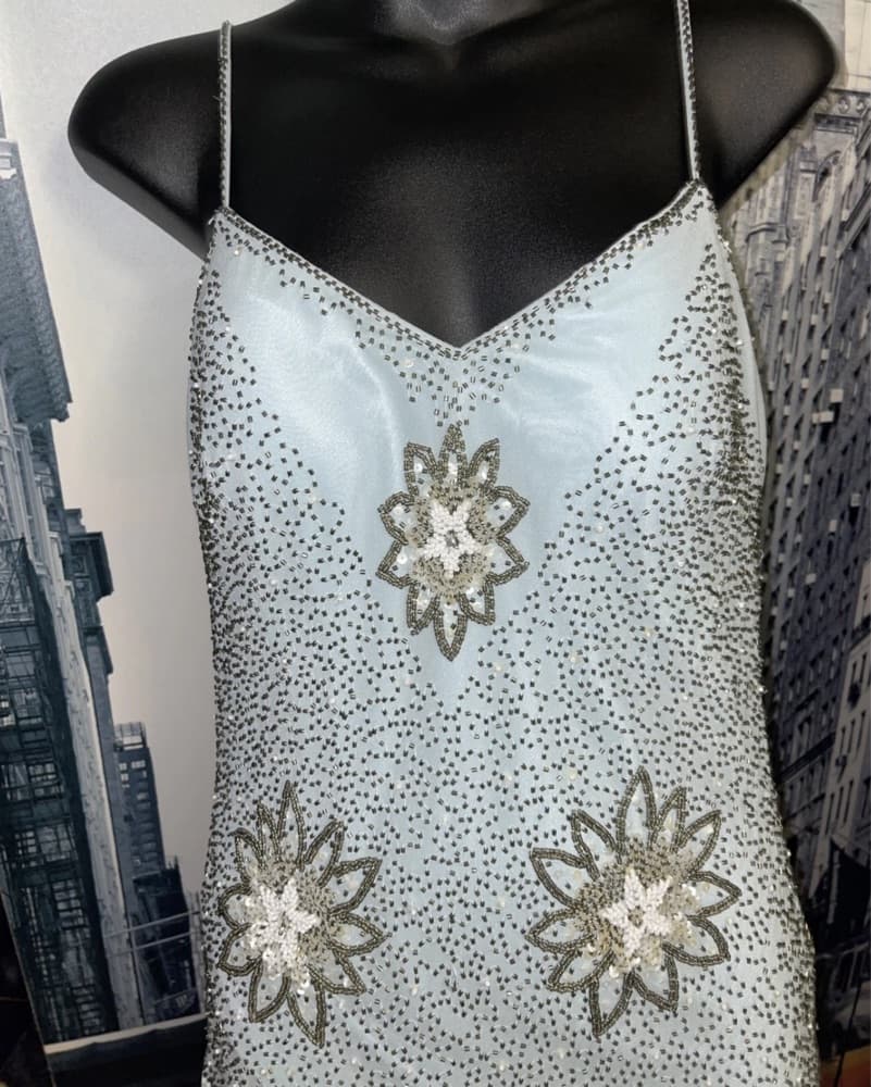 Vintage Sue Wong 100% Silk Dress  - Image 3