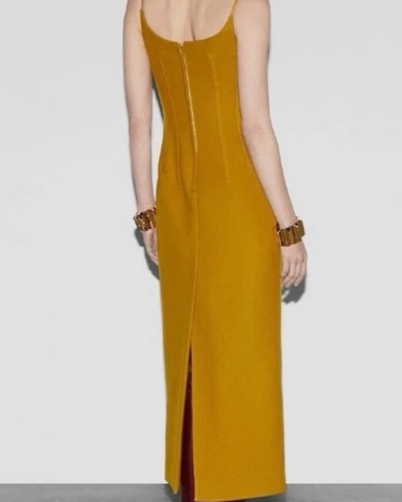 GUCCI Batavia Camisole Wool Dress  - Image 3