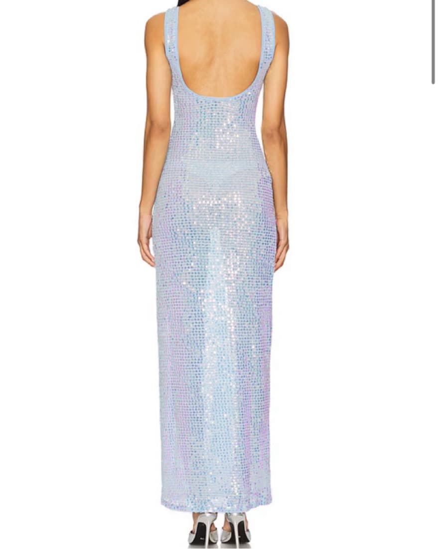 Revolve Katrine Sequin Maxi Dress - Image 2