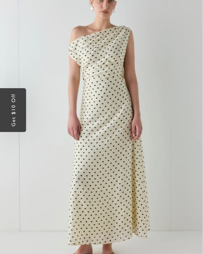 Vrg Grl Polka Dot Maxi Dress - Image 2