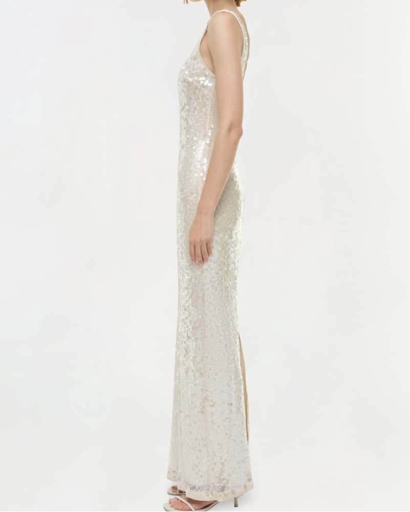 Sparkling Sequin Maxi Dress - Image 3