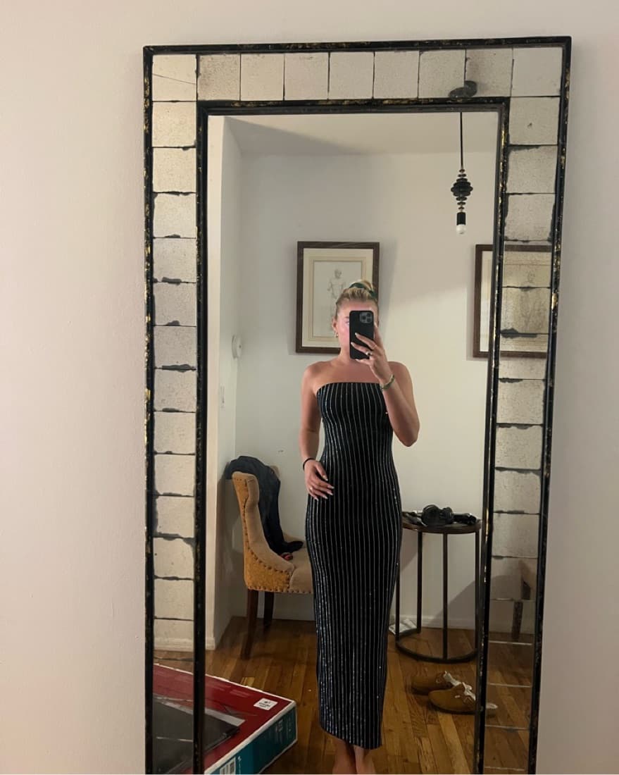 Dana Foley Sequin Tube Dress - Image 1
