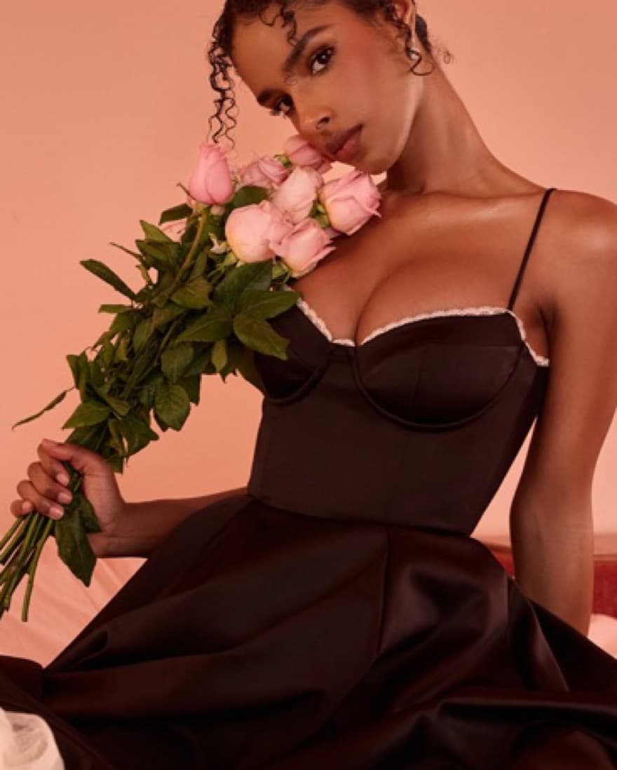 House Of CB Mademoiselle Tulle Dress - Image 4