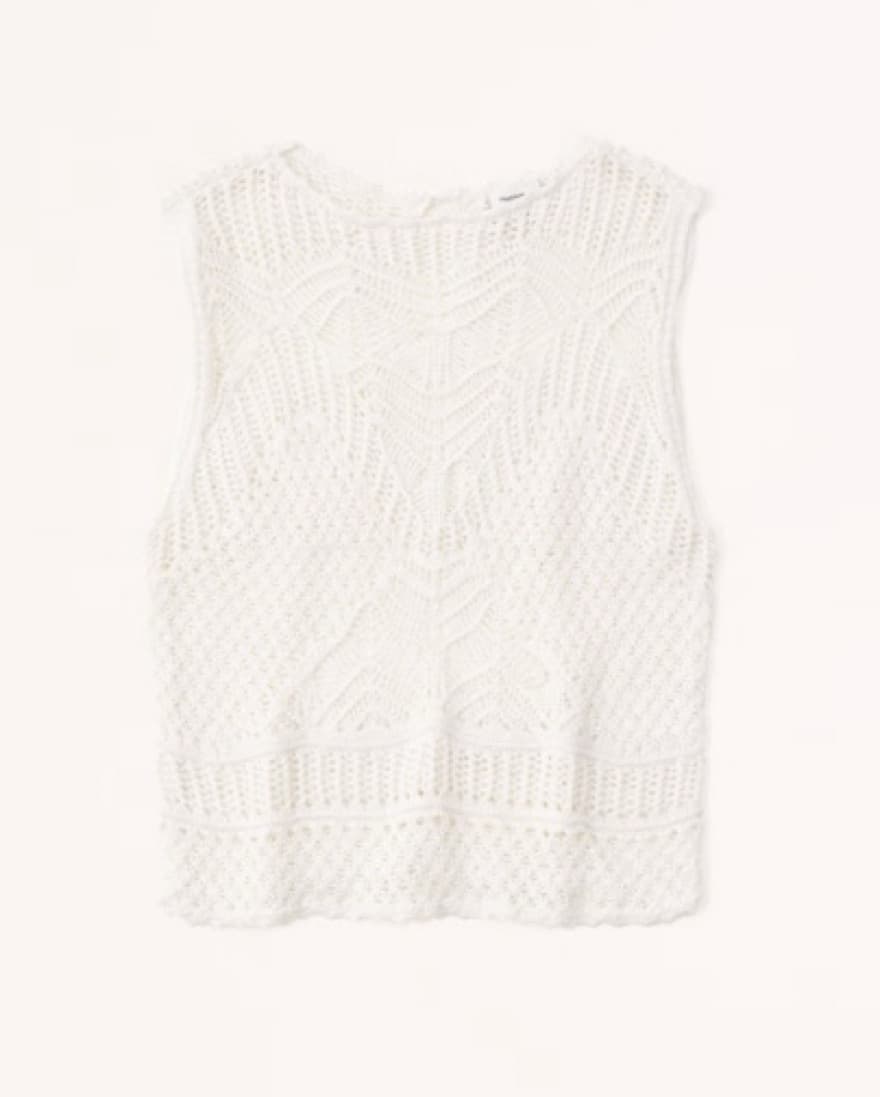 Abercrombie Macrame Tank Top - Image 4