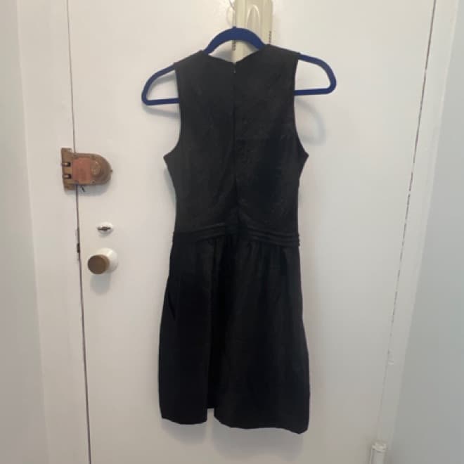 Theory Wool Black Dress - Image 2