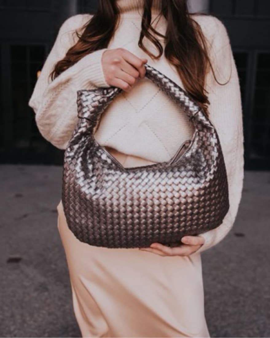 Melie Bianco Brigitte Large Shoulder Bag - Image 3