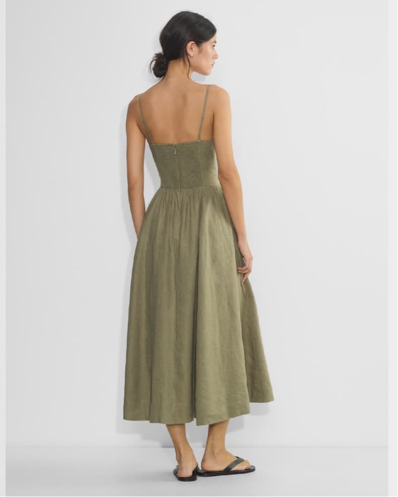 Aritizia Babaton Linen Dress - Image 3