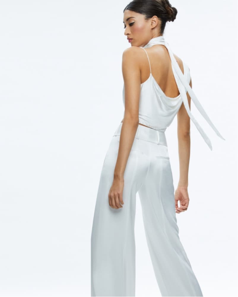 Alice & Olivia ASYMMETRIC DRAPED SCARF  - Image 3