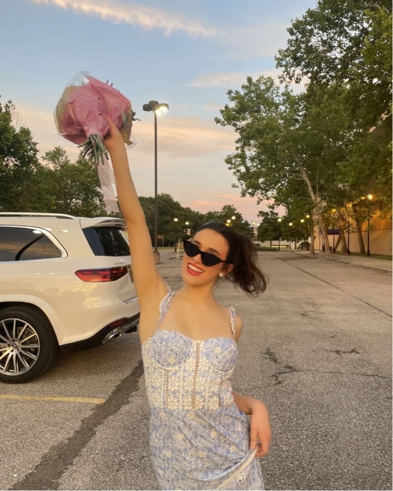 Karina Grimaldi x Revolve Midi Dress - Image 1