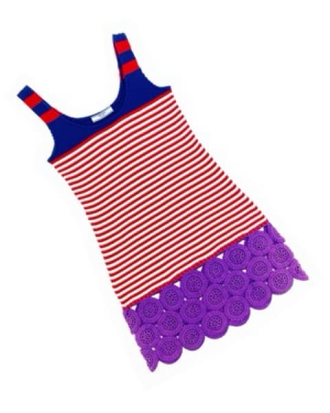 Vintage Prada Crochet Dress - Image 1