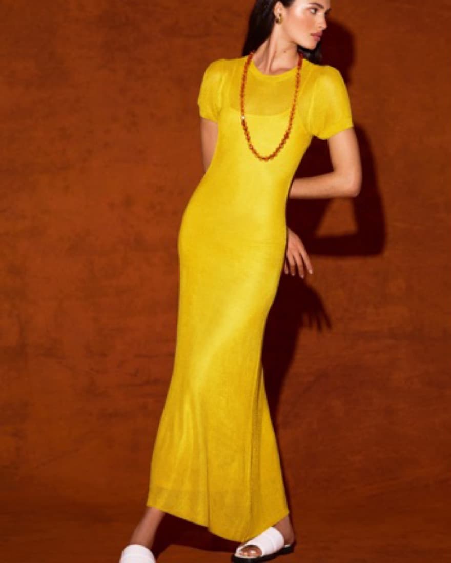 Staud Knit Maxi Dress - Image 2