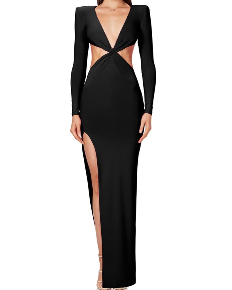 Nookie Open Back Jewel Gown  - Image 1