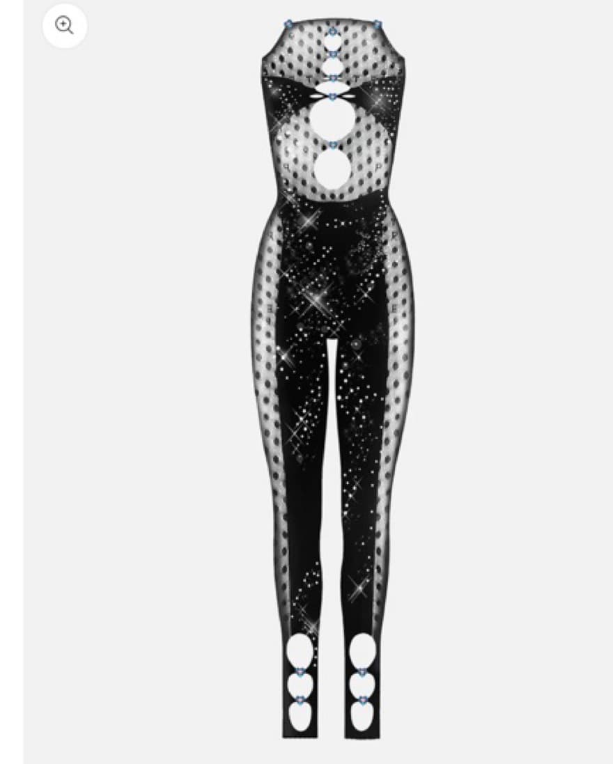 Rhinestones Jumpsuit - Image 2