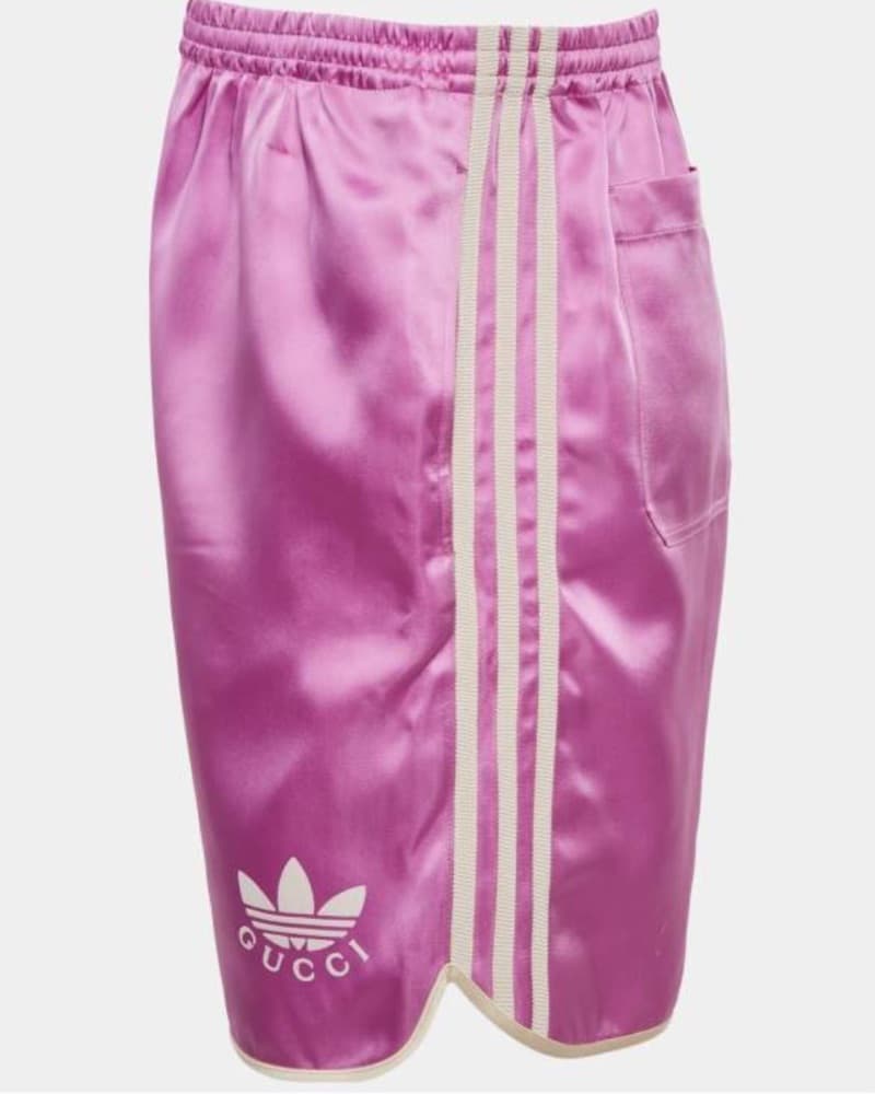 GUCCI x ADIDAS Satin Shorts - Image 4