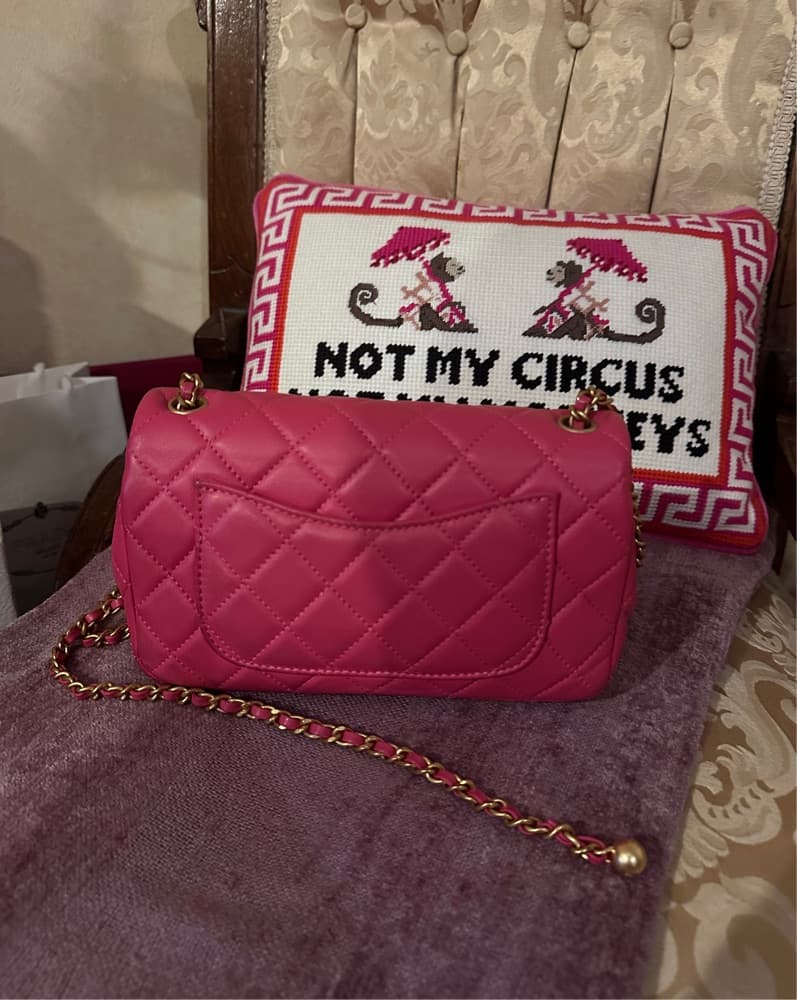 Chanel Pearl Crush Single Flap crossbody - Image 2