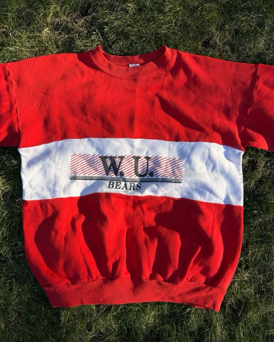 WashU Vintage Sweatshirt - Image 1