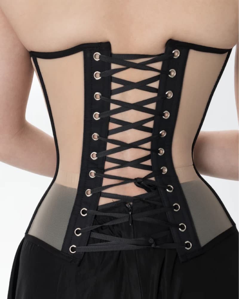 Athens Beige Corset Top - Image 4