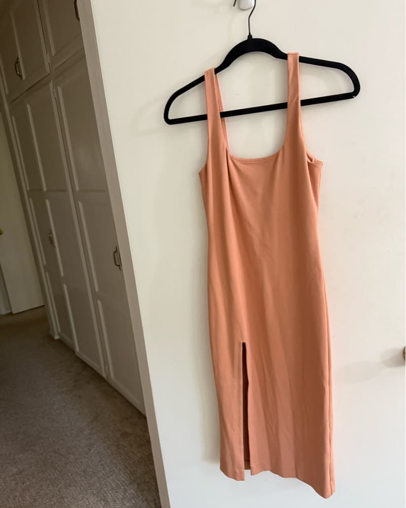 NBD THOM MIDI DRESS IN NUDE - Image 2