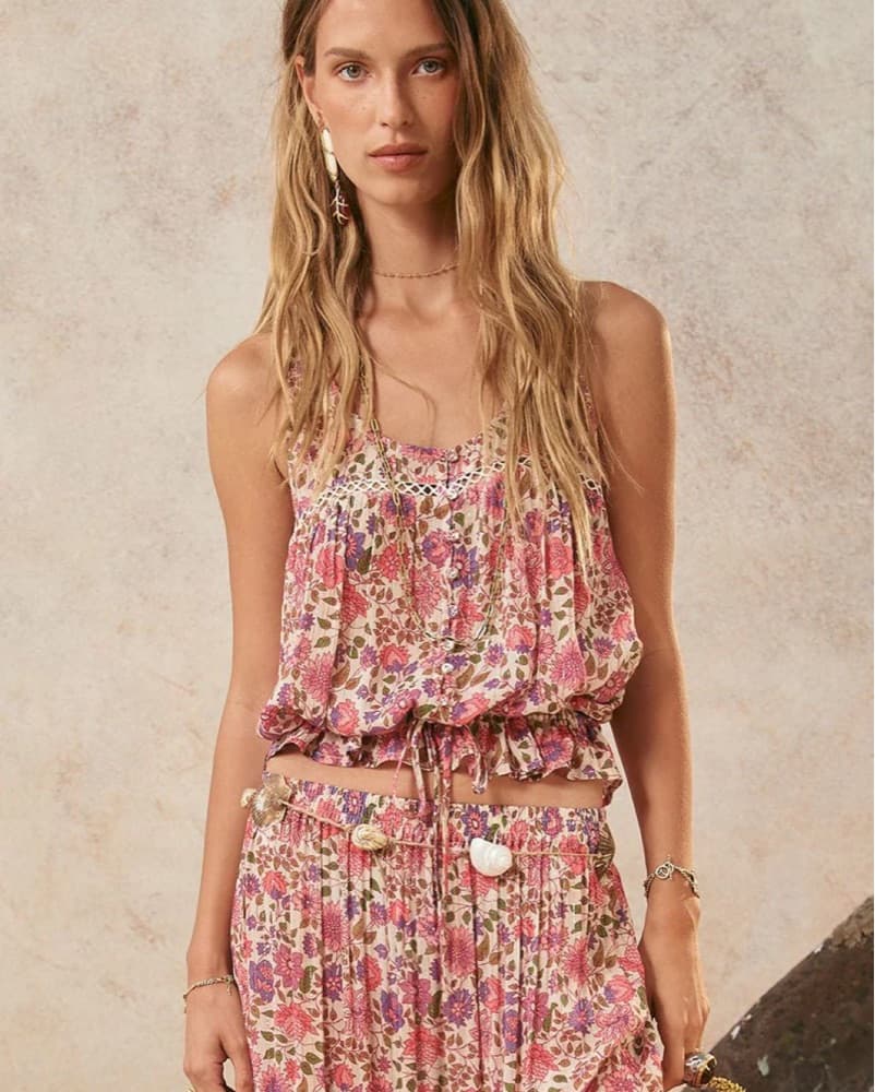 SPELL ELYSIAN CAMI & Skirt- PETUNIA - Image 6