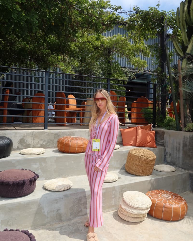 Vibrant Striped Jumpsuit - Image 3