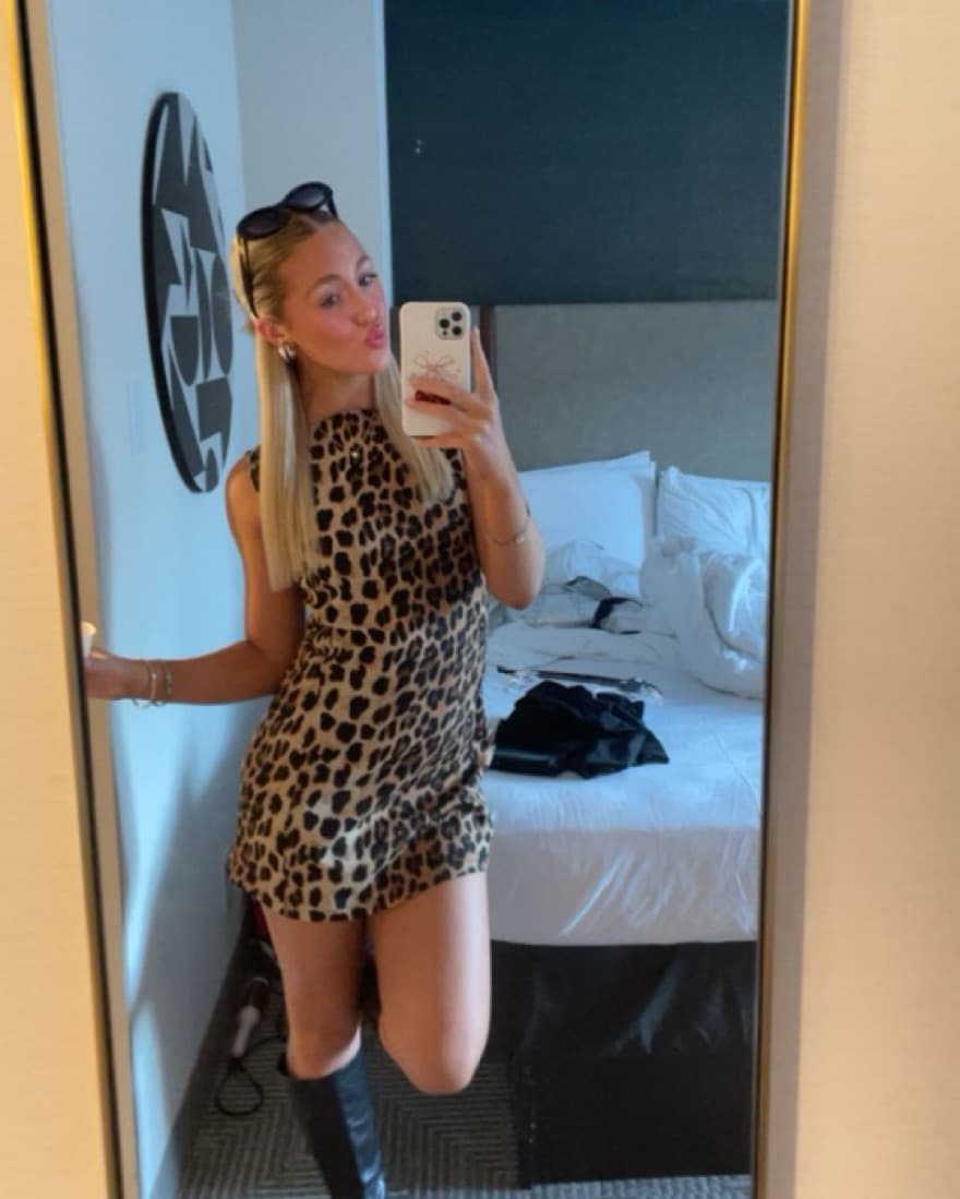 Cheetah mini dress - Image 2