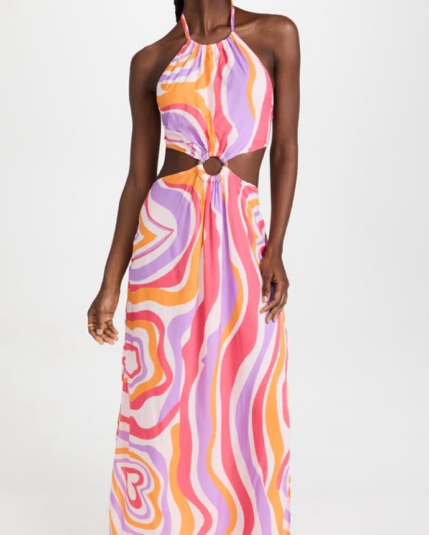 SUNDRESS Colorful Maxi Dress - Image 1
