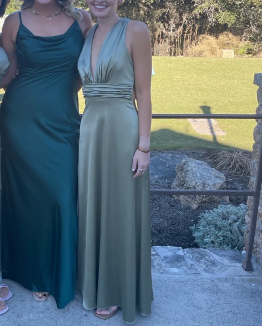 Sage Bridesmaid Dress  - Image 1
